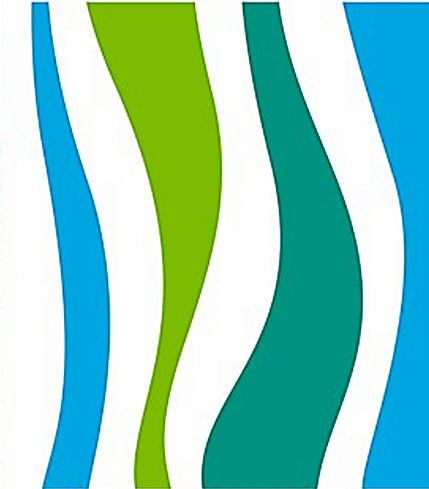 Decorative graphic beside the hero media